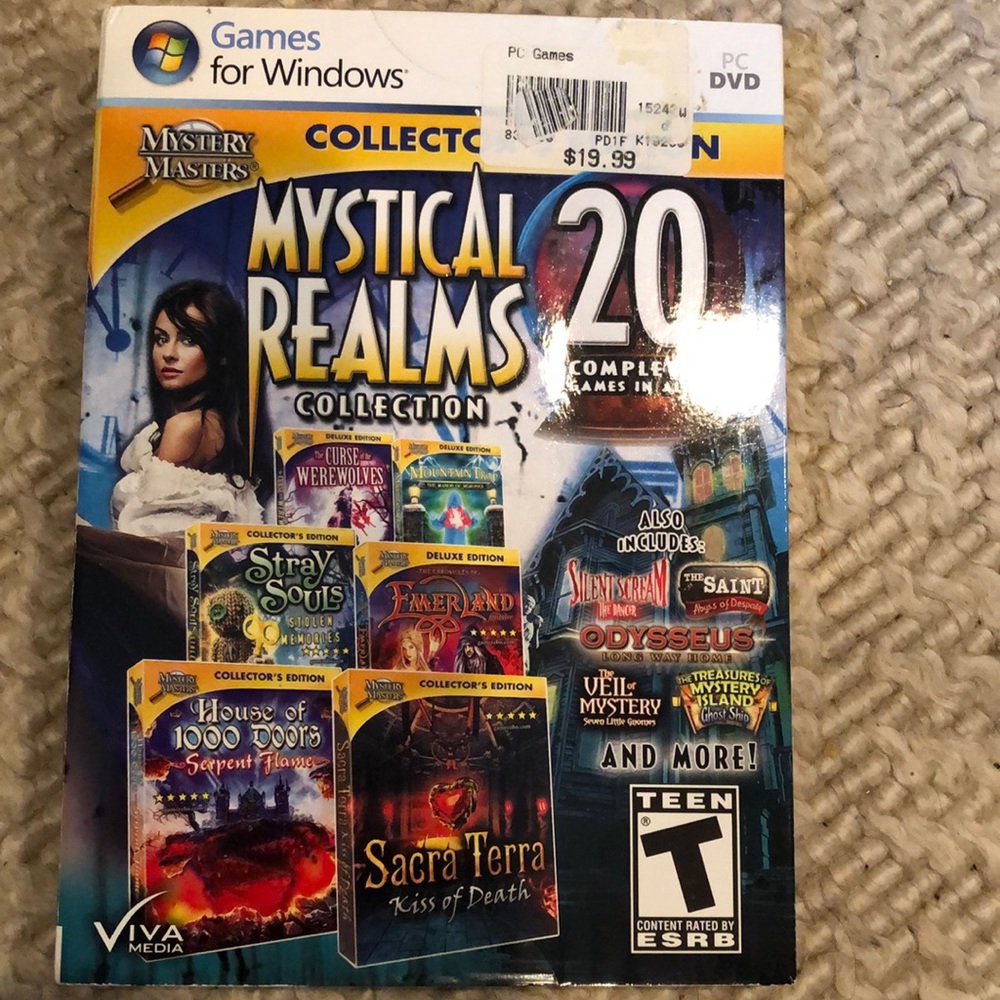 Mystery Masters Magical Realms Collection -20 complete PC games